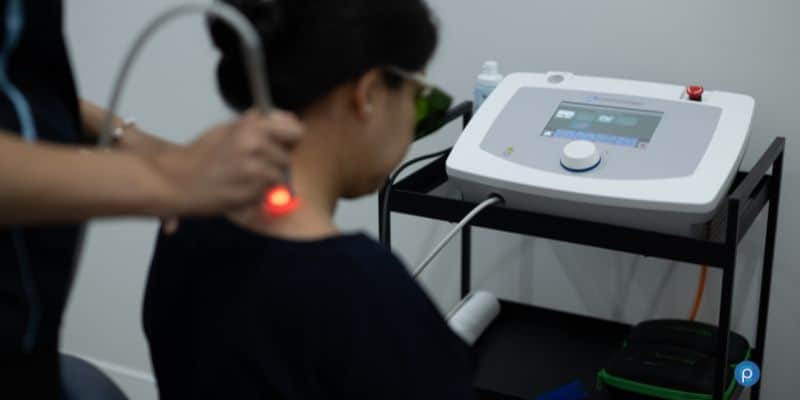 Laser therapy at Procure Physio